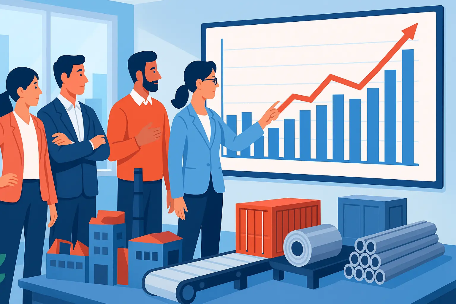 Tác động của thép nhập khẩu tăng mạnh đến ngành sản xuất trong nước