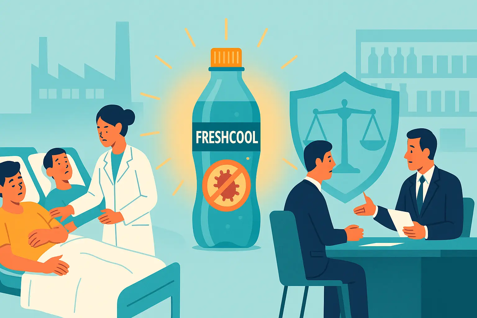 Ngộ độc do nước giải khát nhiễm khuẩn tại Thành phố Hồ Chí Minh