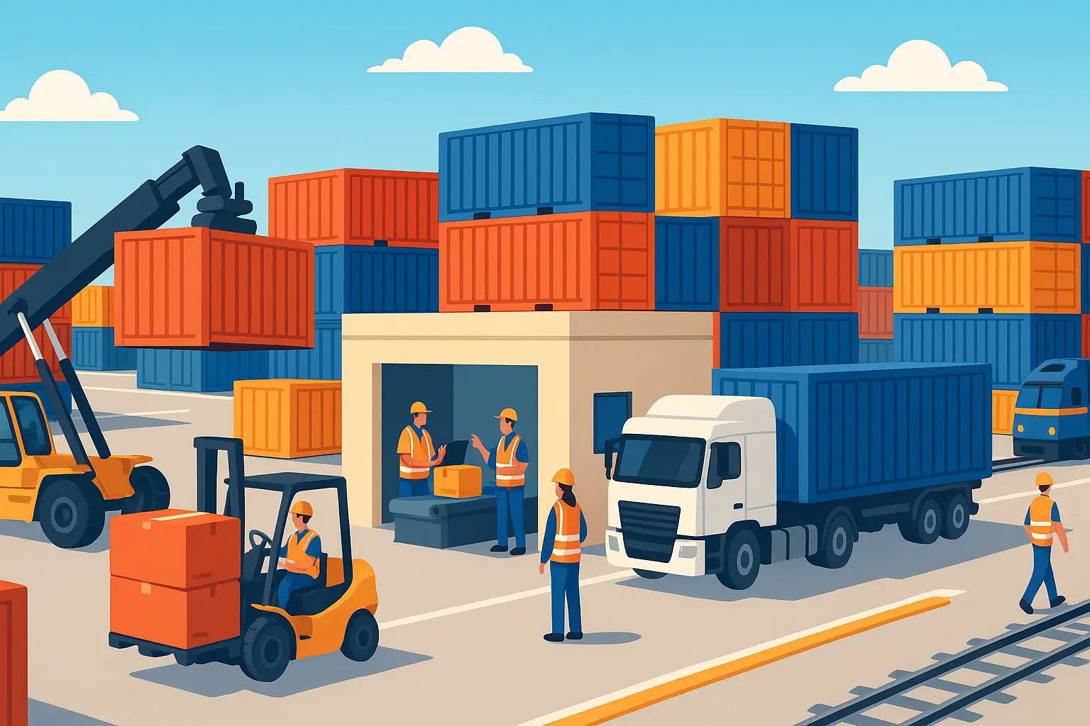 Cảng cạn có chức năng gì?