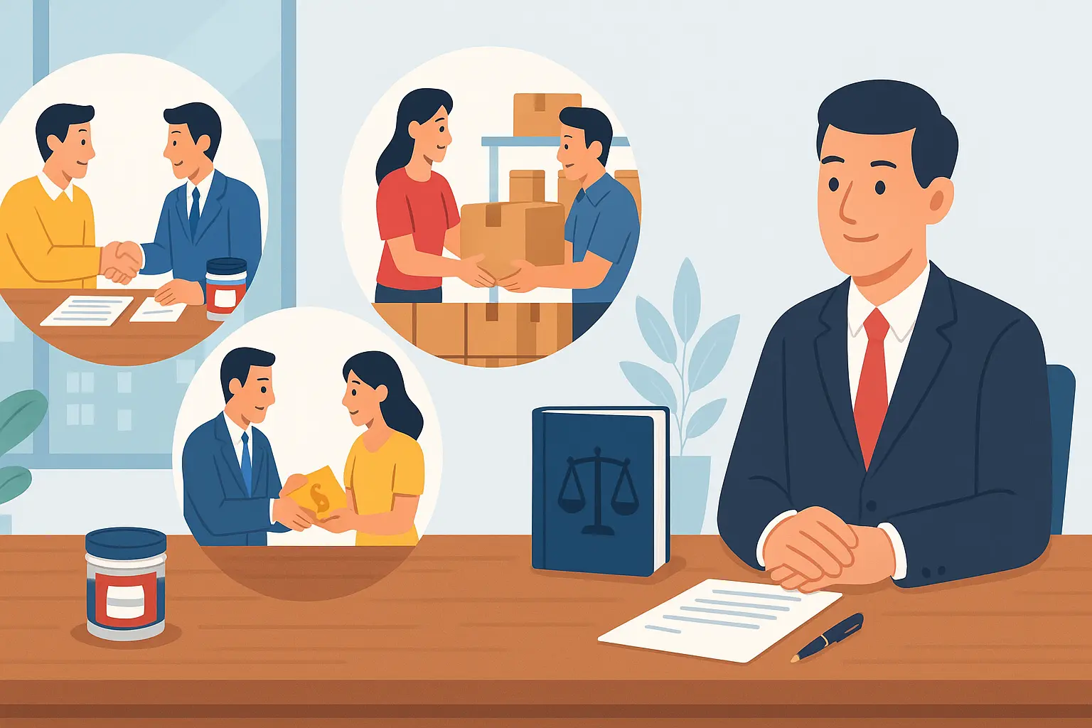 Các hình thức đại lý được pháp luật quy định như thế nào?