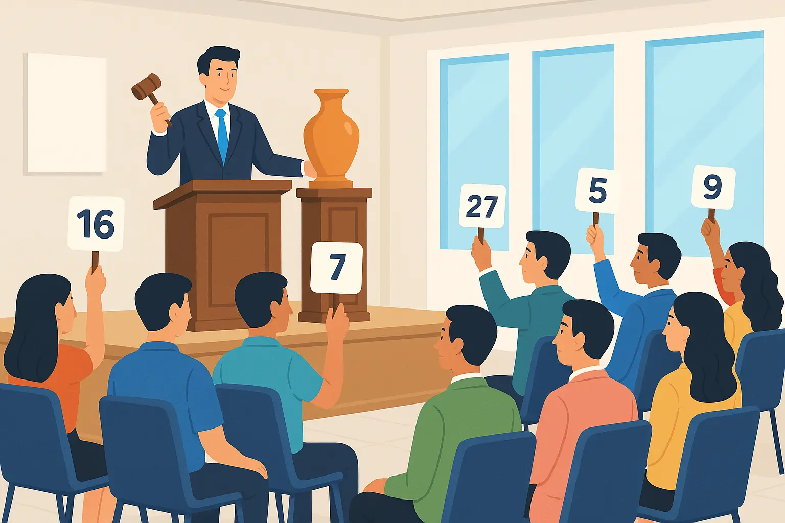 Đấu giá hàng hóa là gì?