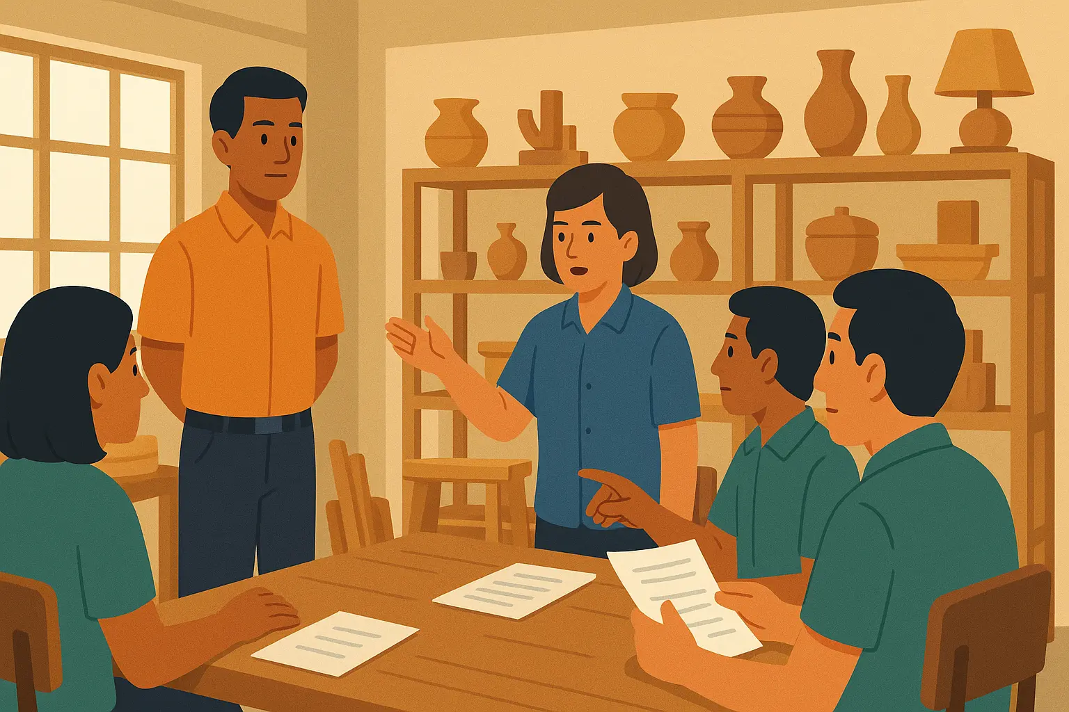 Vi phạm nghĩa vụ đóng góp trong tổ hợp tác thủ công mỹ nghệ Hà Nội