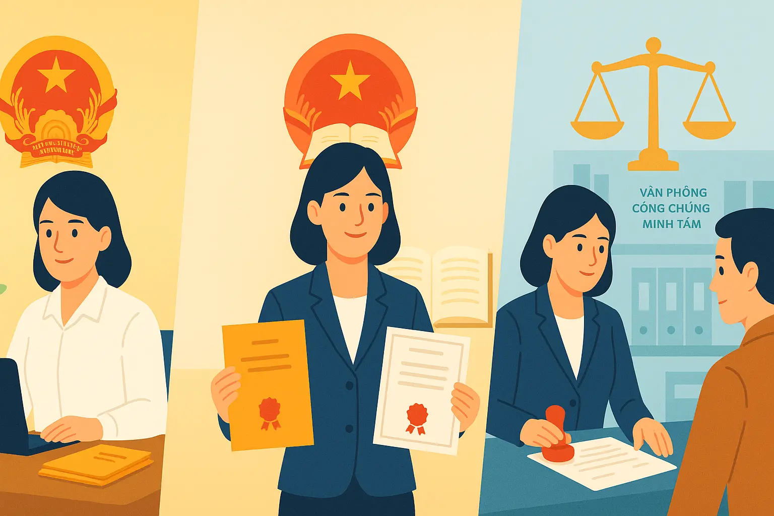 Công chứng viên tương lai đáp ứng đủ điều kiện tại Thành phố Hồ Chí Minh