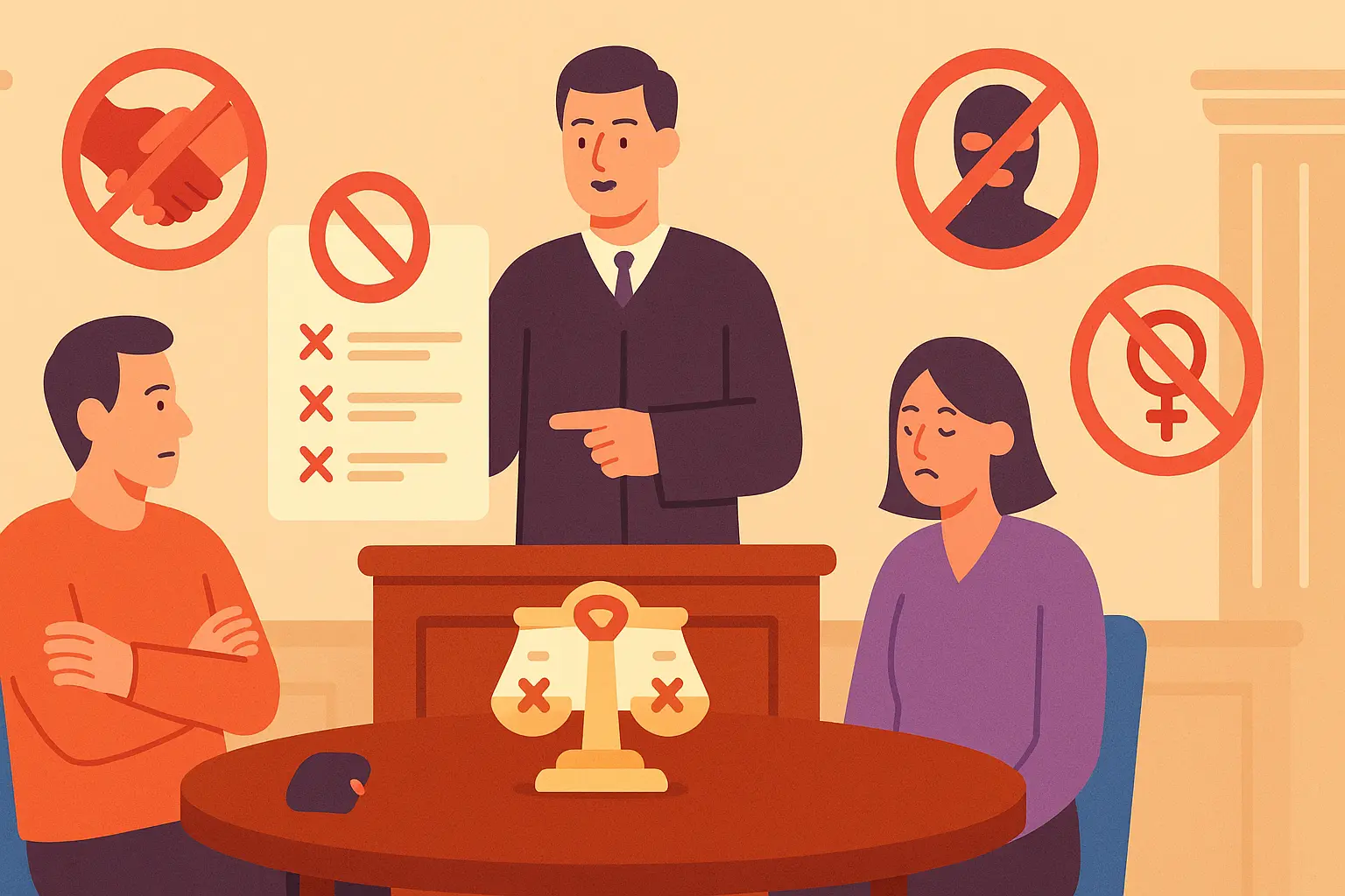 Vụ án dân sự nào không được tiến hành hòa giải trong tố tụng dân sự?