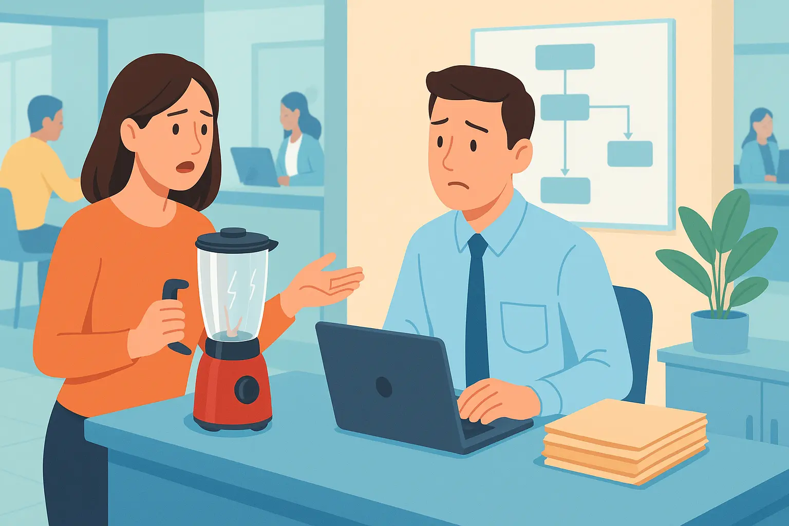 Doanh nghiệp chậm tiếp nhận phản ánh về sản phẩm kém chất lượng