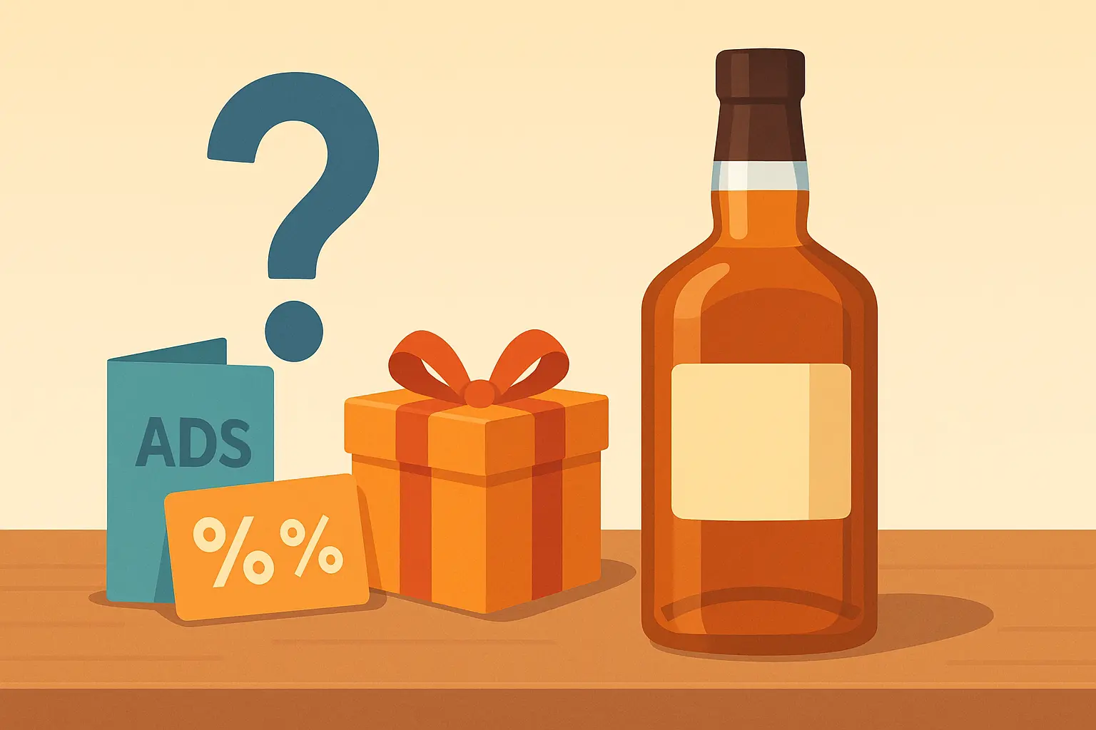 Có được sử dụng rượu, bia có độ cồn từ 15 độ trở lên để khuyến mại không?