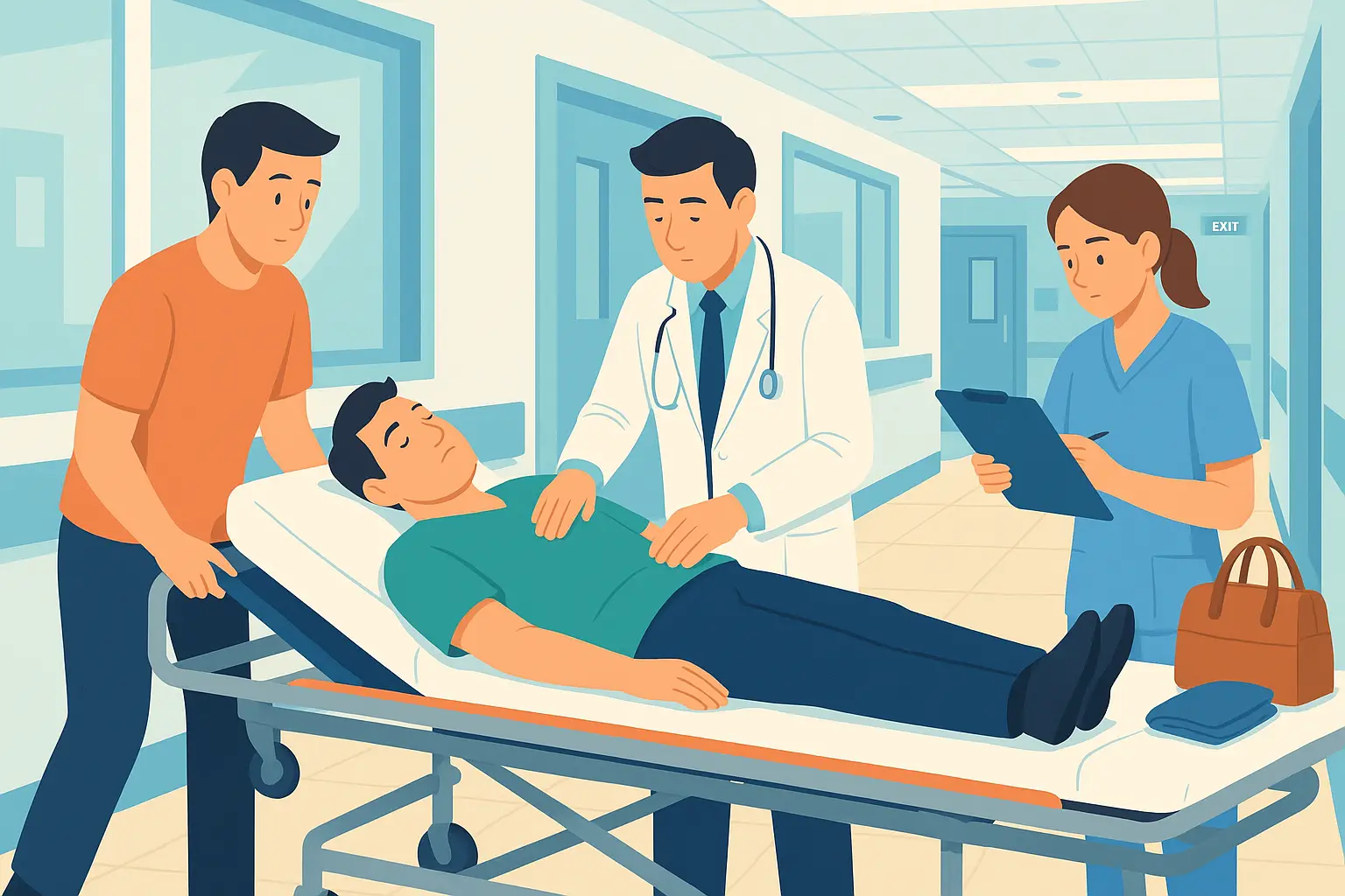 Tiếp nhận bệnh nhân bất tỉnh không có giấy tờ tại TP. Hồ Chí Minh