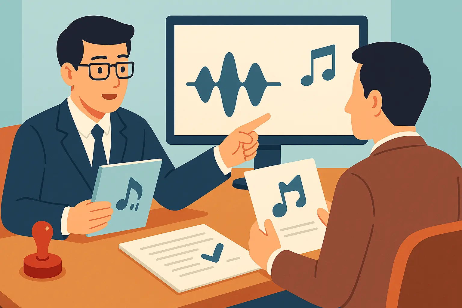 Yêu cầu đối với mẫu nhãn hiệu khi đăng ký bảo hộ nhãn hiệu âm thanh được pháp luật quy định như thế nào?