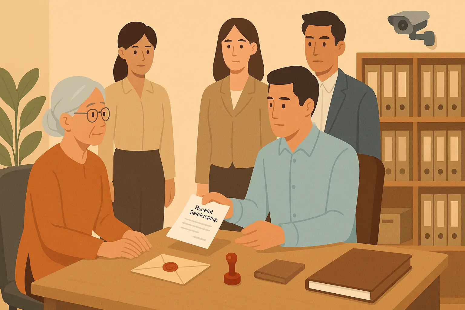 Niêm phong bản di chúc tại Thành phố Hồ Chí Minh