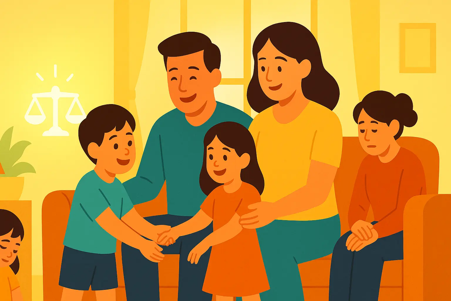 Cha mẹ phân biệt đối xử giữa con đẻ và con nuôi có bị xử phạt không?