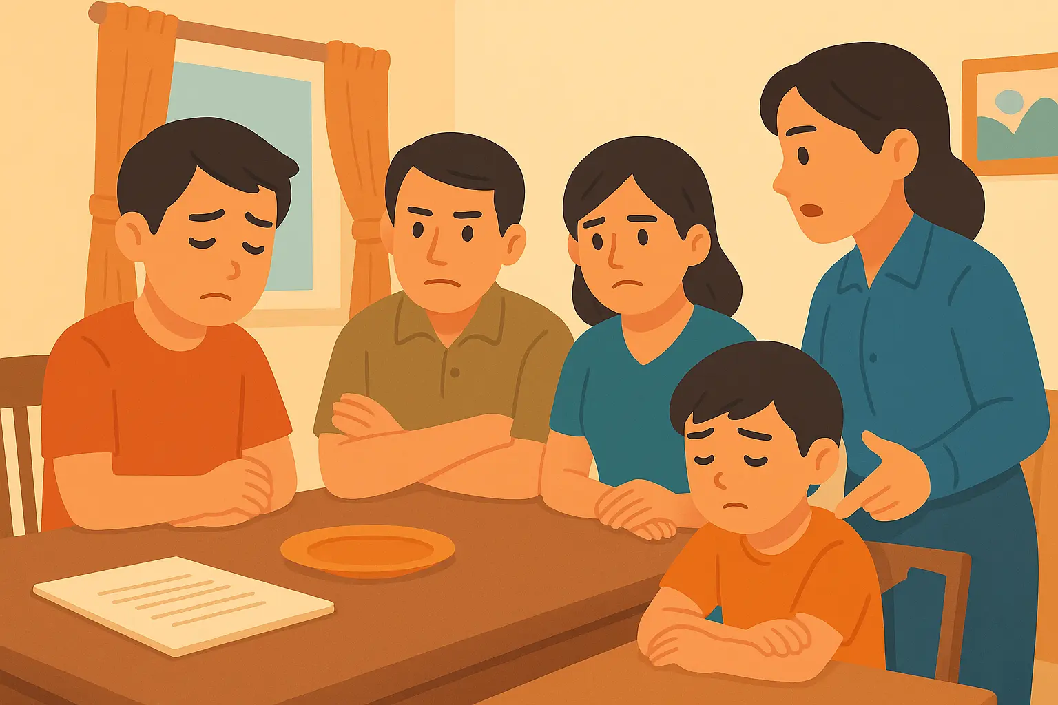 Phạt con nhịn ăn, nhịn uống có phải là hành vi bạo lực gia đình không?