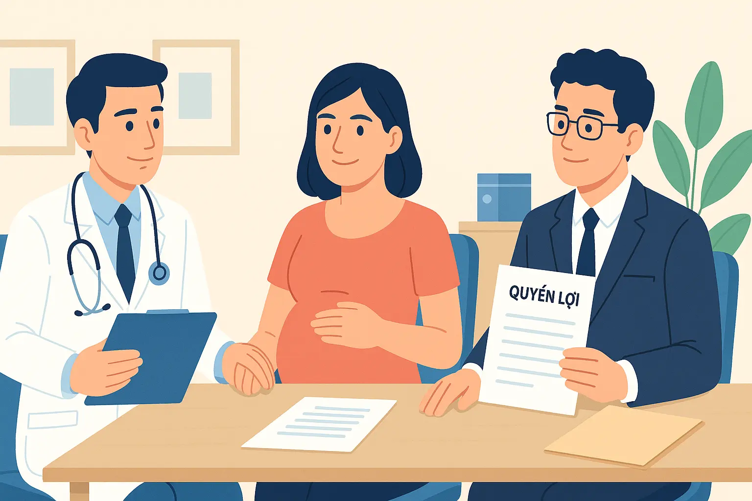 Quyền của bên mang thai hộ vì mục đích nhân đạo