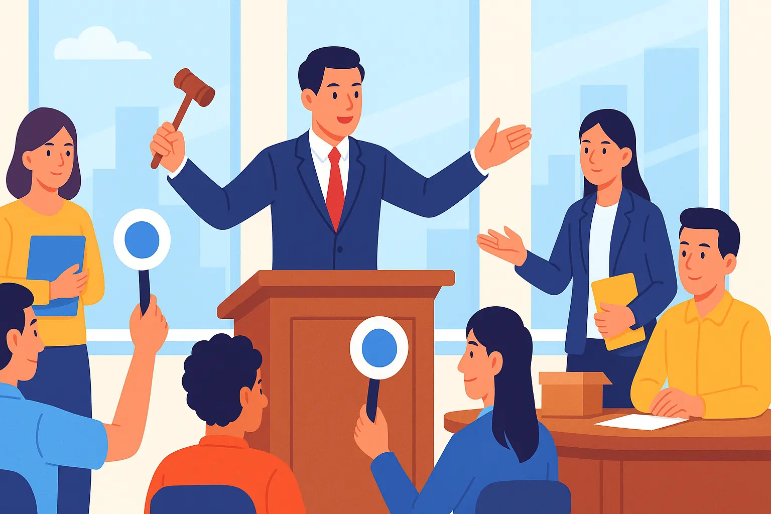 Người tổ chức đấu giá có quyền và nghĩa vụ gì?