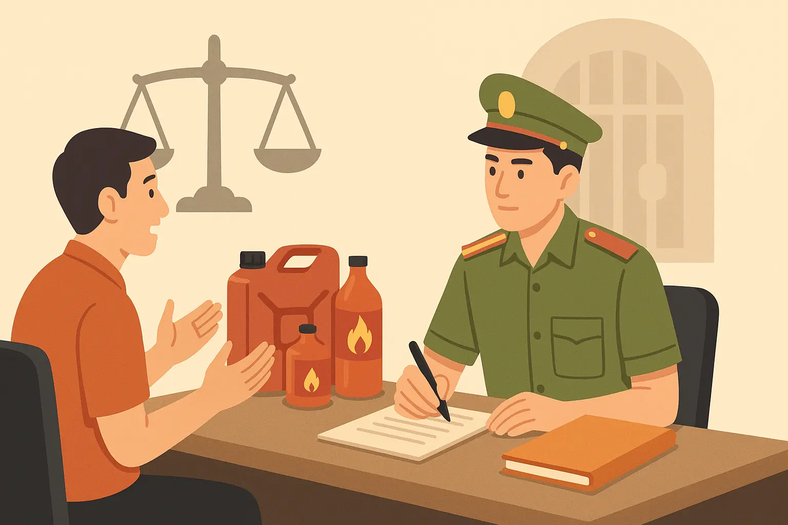 Tàng trữ trái phép chất nguy hiểm về cháy, nổ có bị truy cứu trách nhiệm sự không?