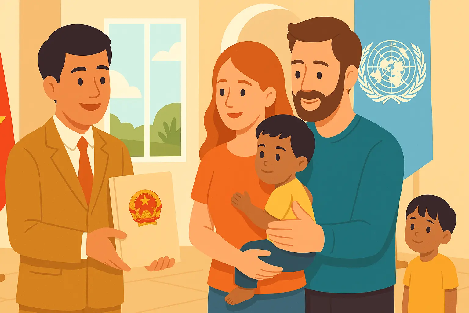 Người nước ngoài có được nhận con nuôi là người Việt Nam không?