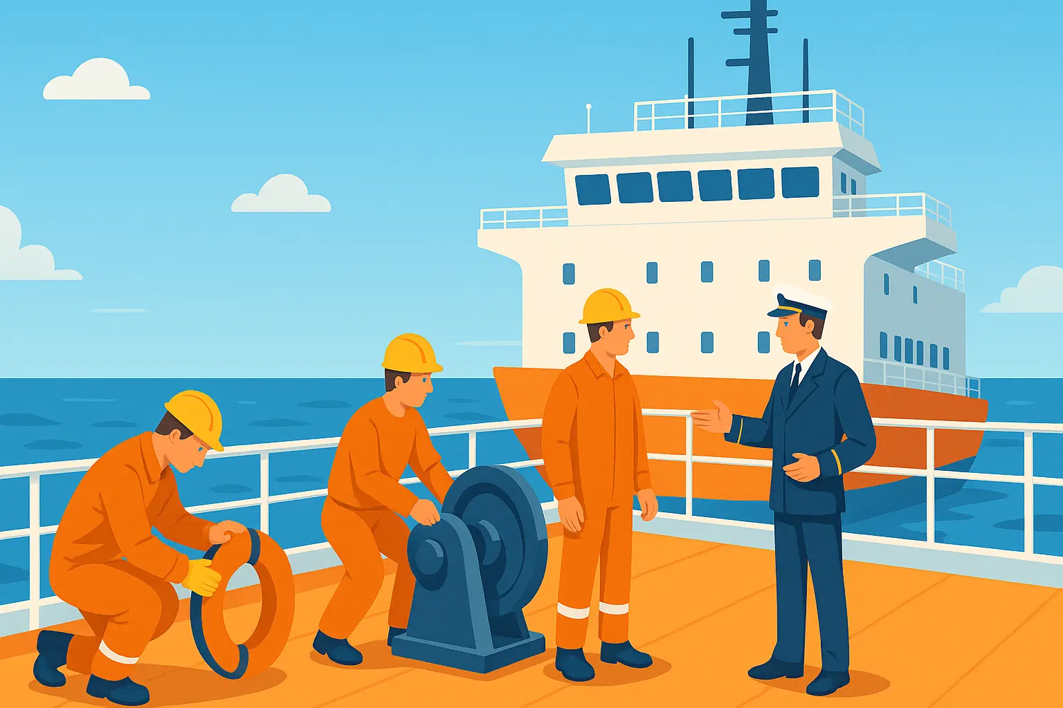 Thuyền viên làm việc trên tàu biển có phải ký kết hợp đồng lao động không?