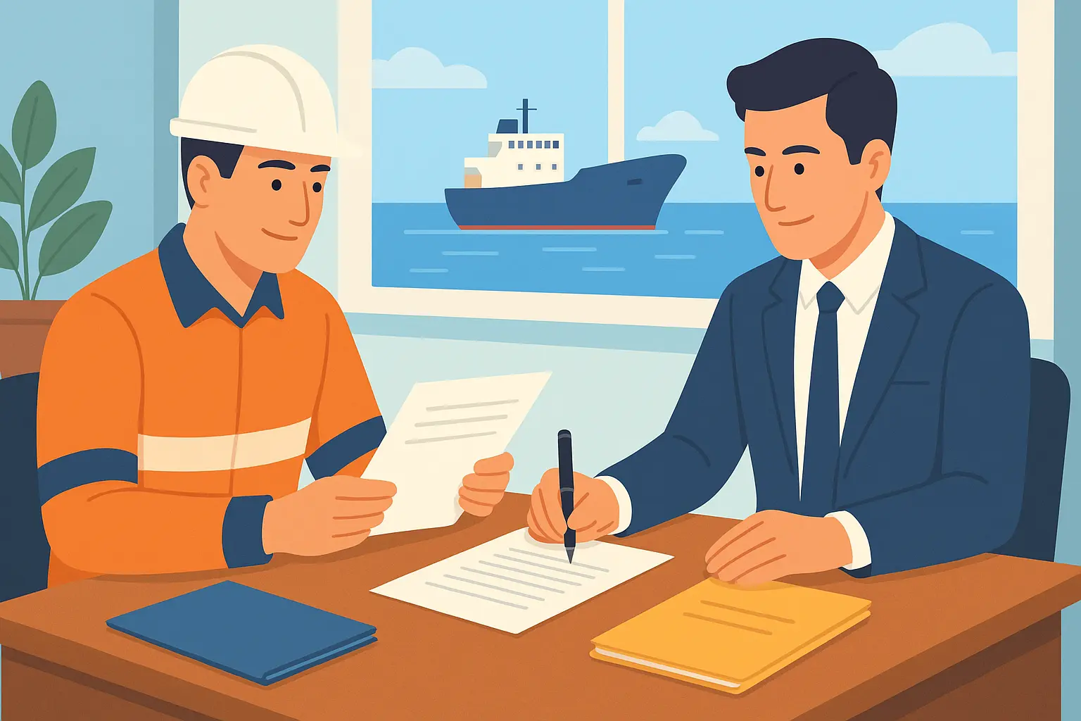 Thuyền viên làm việc trên tàu biển có phải ký kết hợp đồng lao động không?