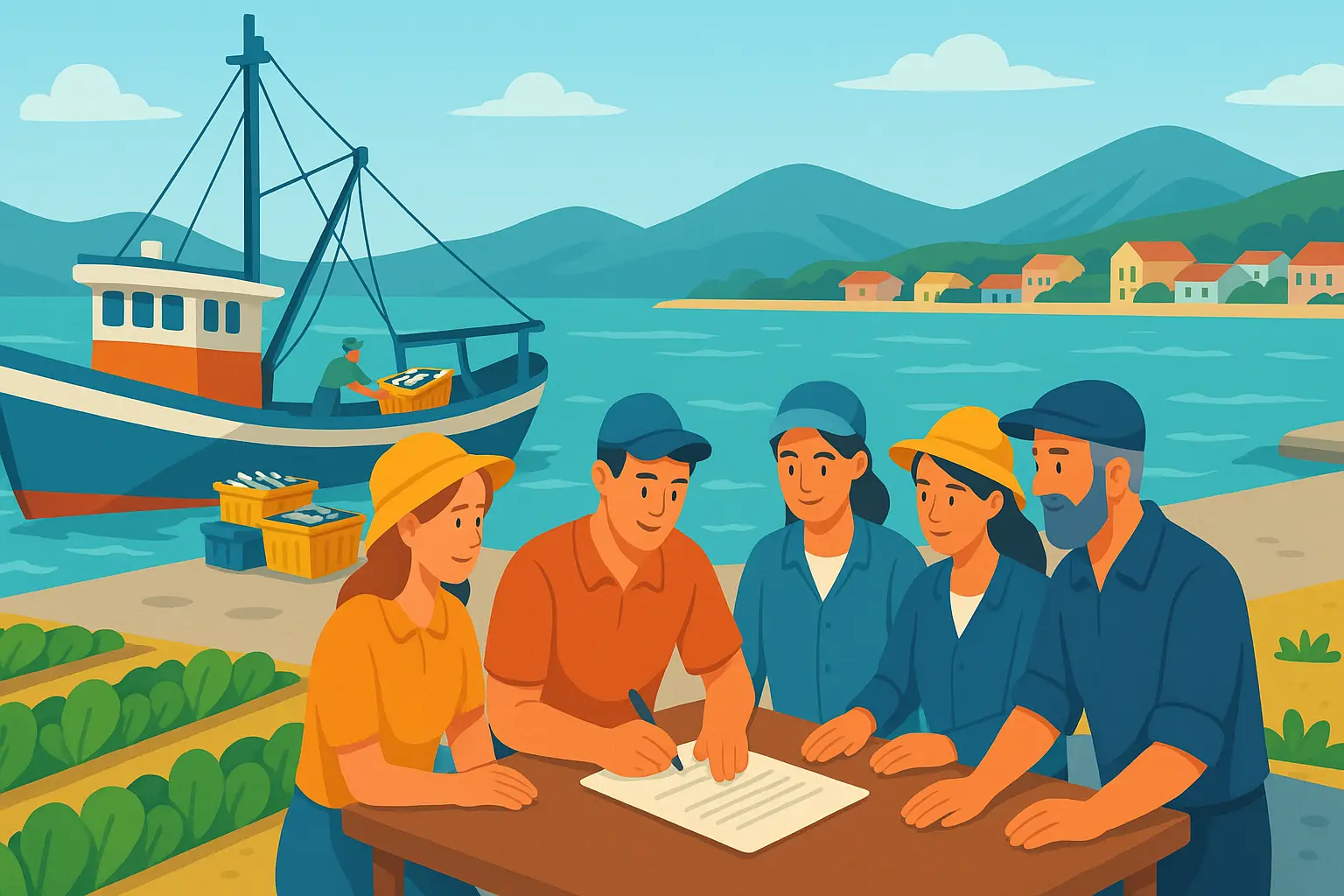 Thành lập tổ hợp tác đánh bắt hải sản tại tỉnh Khánh Hòa