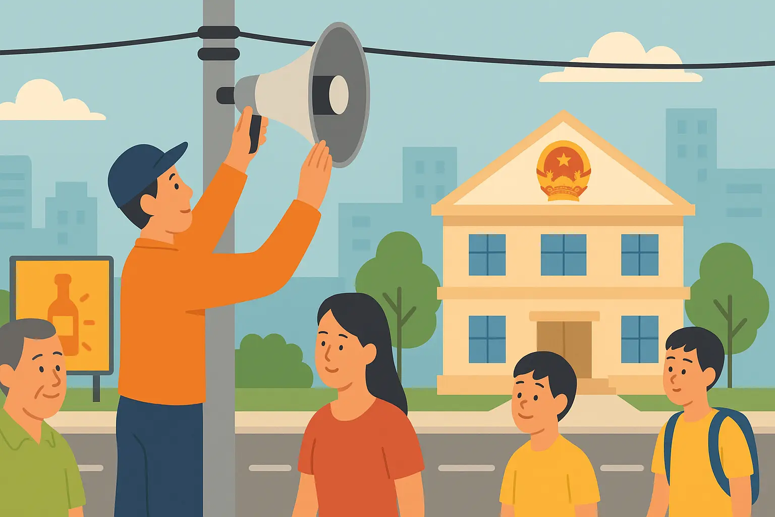 Vi phạm quy định về quảng cáo bằng loa phóng thanh  bị xử phạt thế nào?