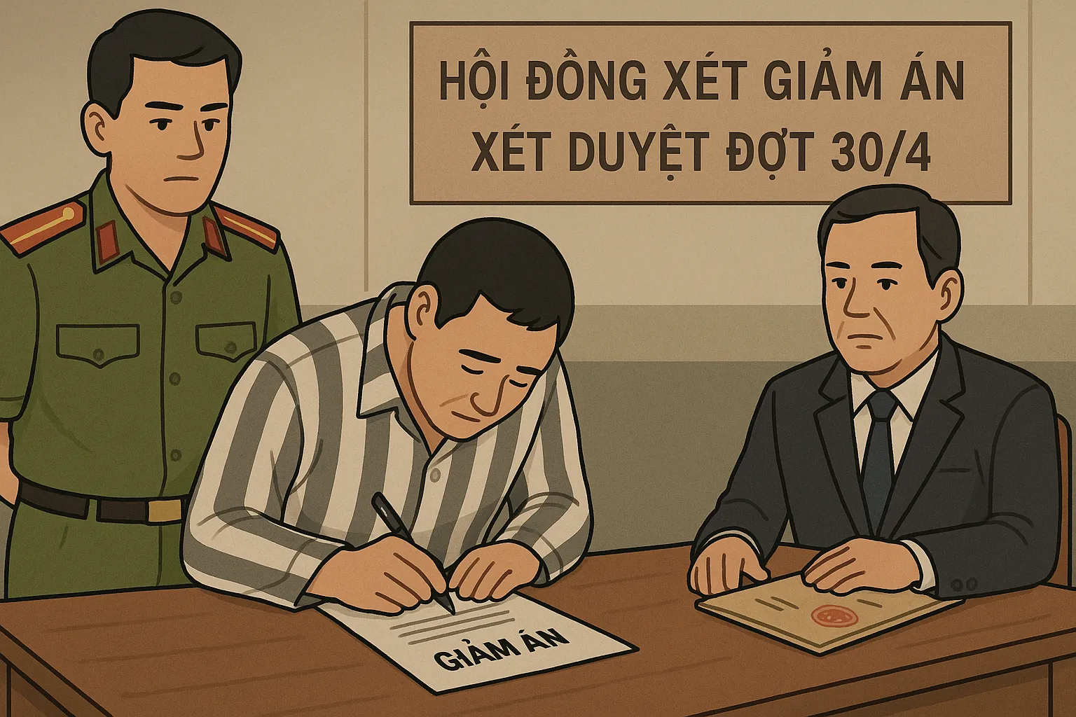 Người lập công có được miễn hoặc giảm thời hạn chấp hành hình phạt tù không?