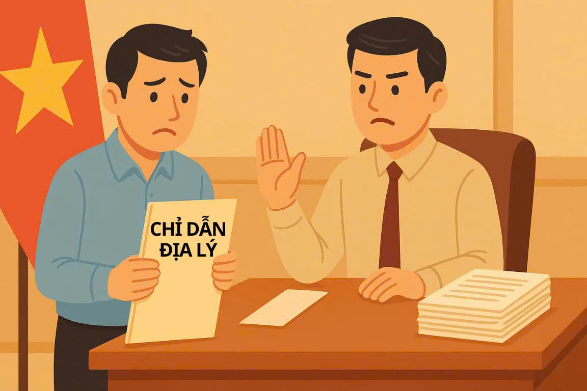 Những trường hợp nào không được đăng ký bảo hộ chỉ dẫn địa lý?