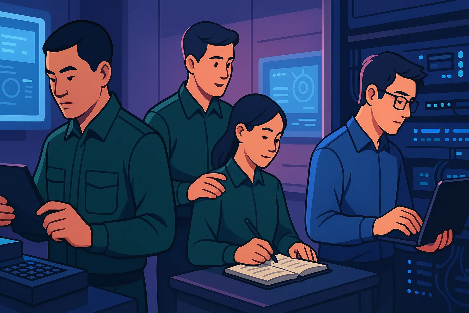 Người làm việc trong tổ chức cơ yếu gồm những ai?