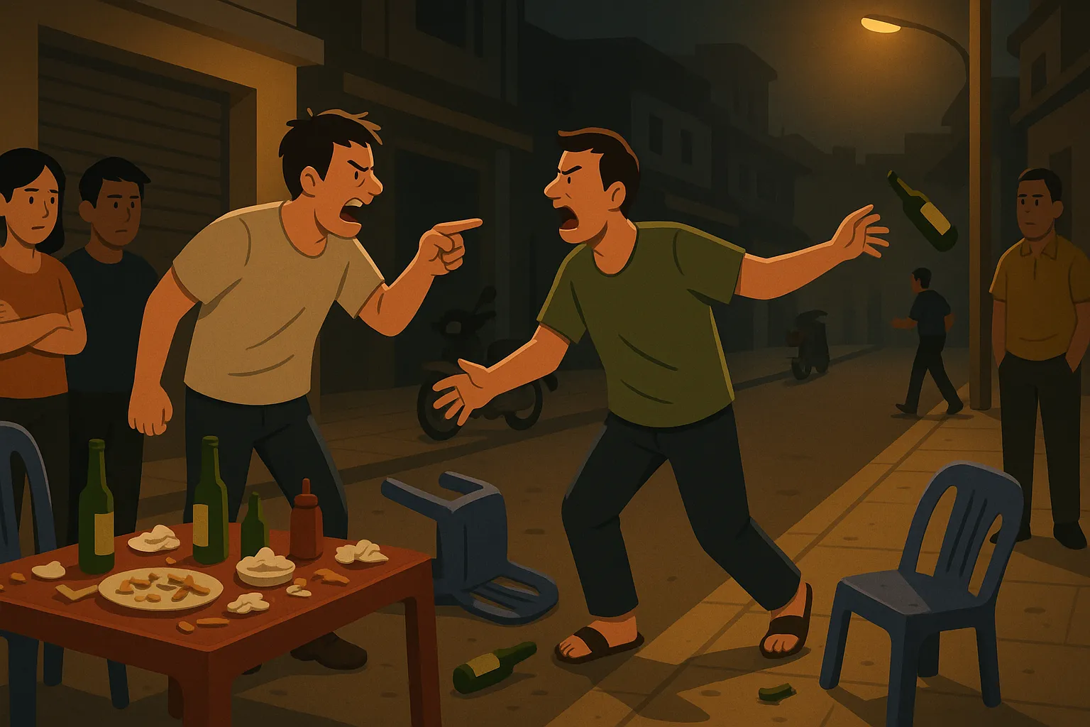 Tổ chức ăn nhậu gây mất trật tự ở nơi công cộng bị xử phạt như thế nào?