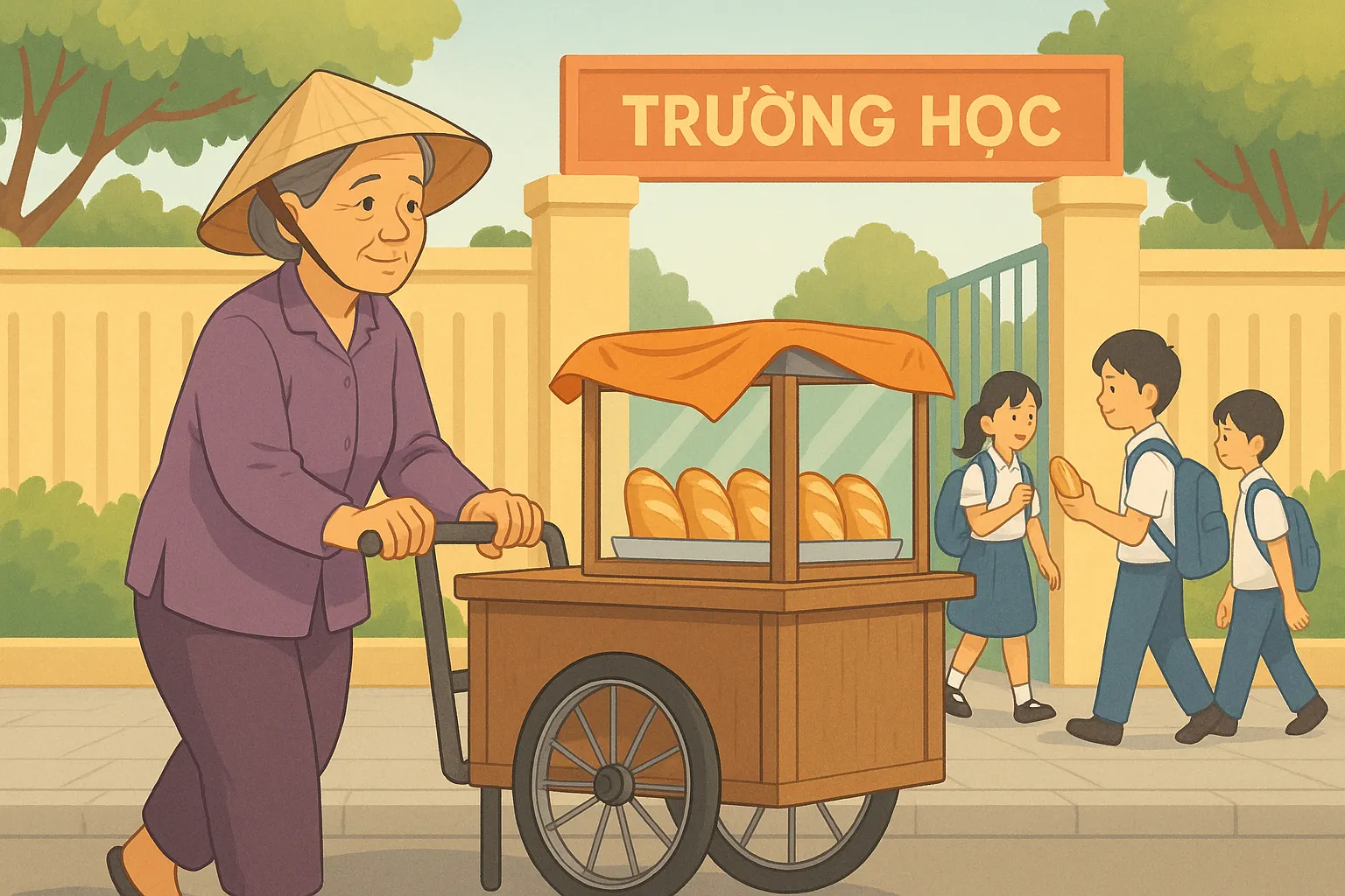Tình huống giả định - Người bán hàng rong có cần đăng ký hộ kinh doanh không?
