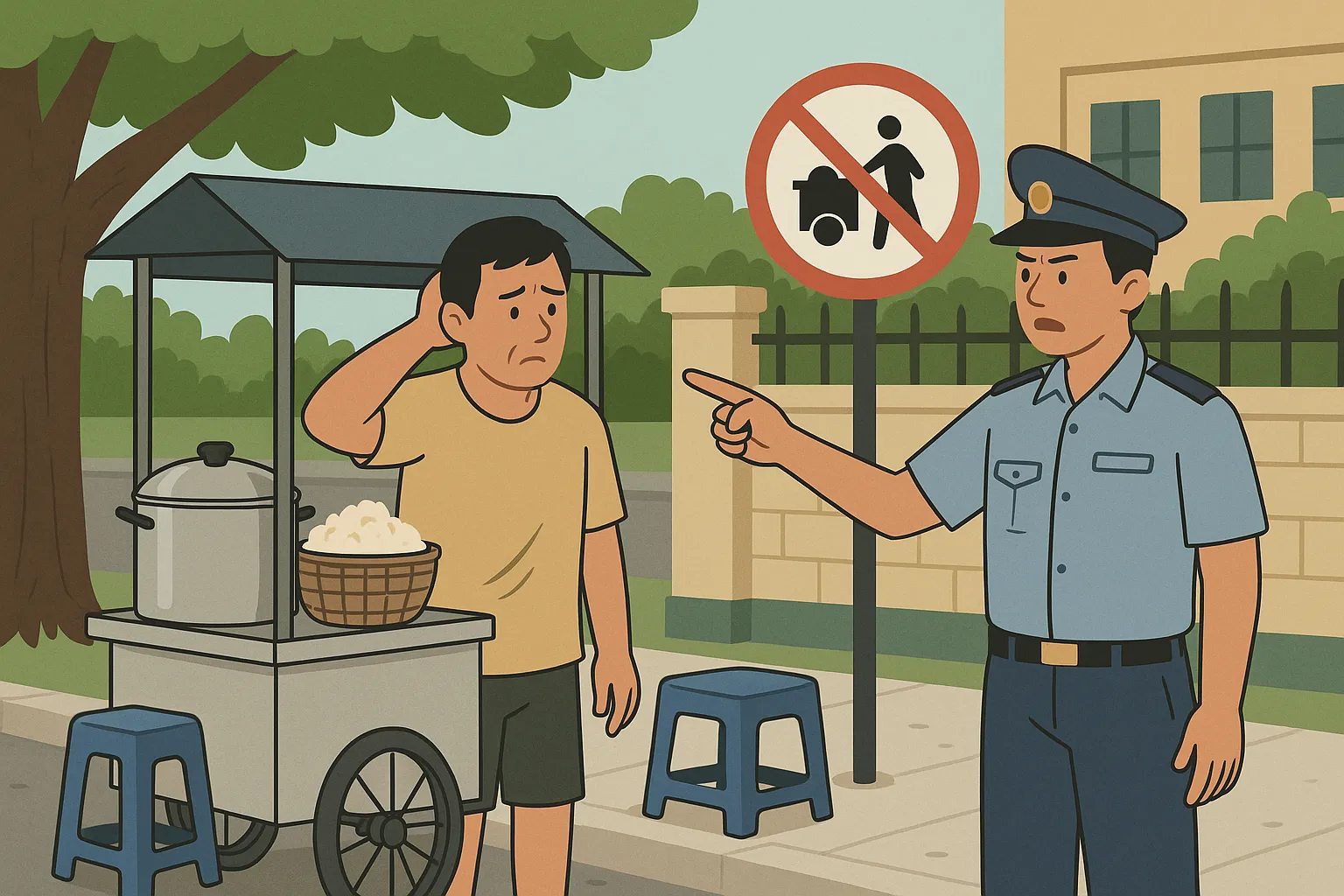 Người bán hàng rong có cần đăng ký hộ kinh doanh không?