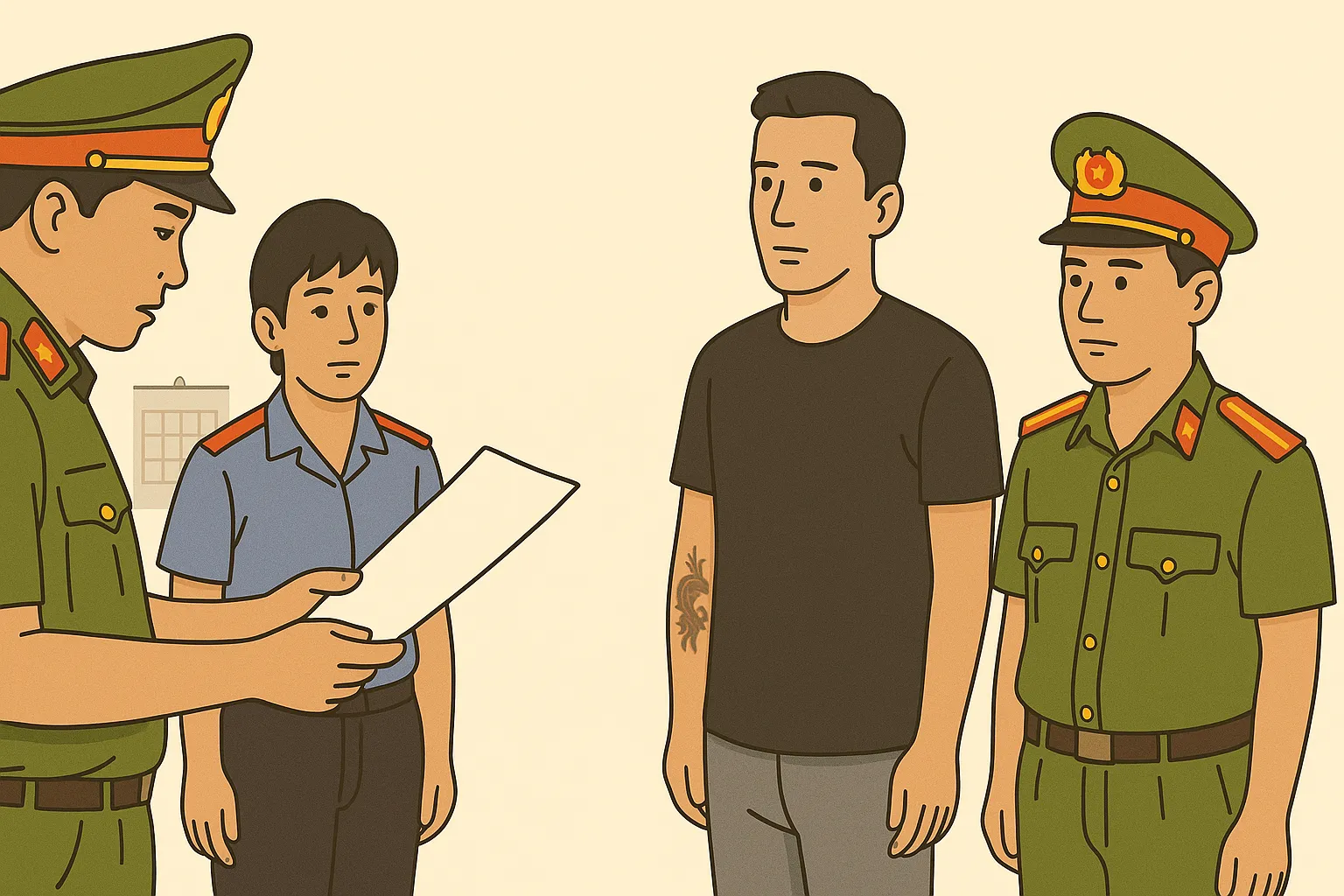 Phát hiện có dấu vết tội phạm thì có được giữ người khẩn cấp không?