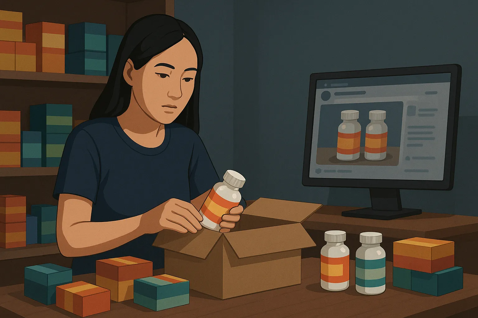 Buôn bán thuốc giả thu lợi bất chính hơn 1 tỷ đồng bị xử lý hình sự ra sao?