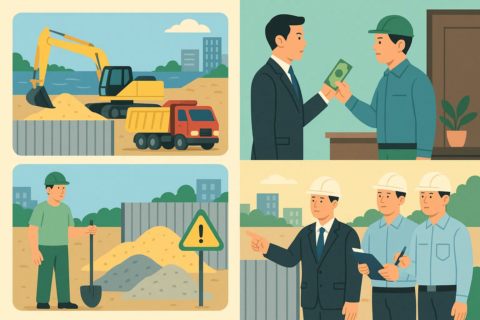 Hành vi nào bị nghiêm cấm trong lĩnh vực đất đai?