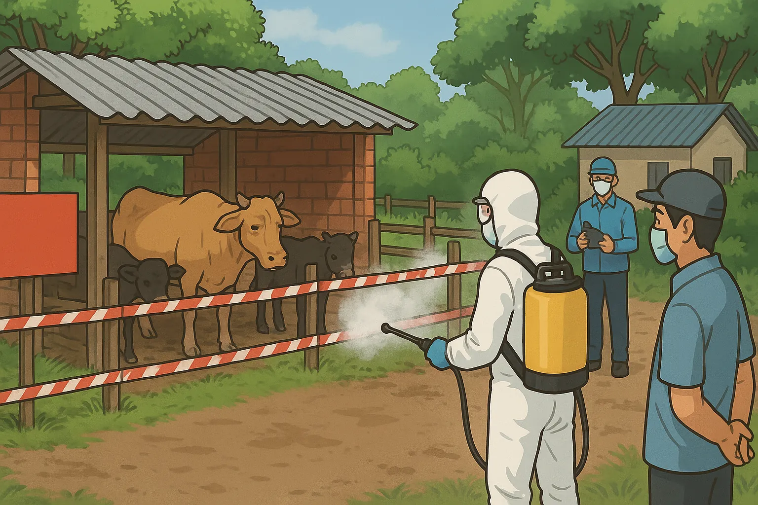 Gia súc mắc bệnh lao bò bị xử lý ra sao?