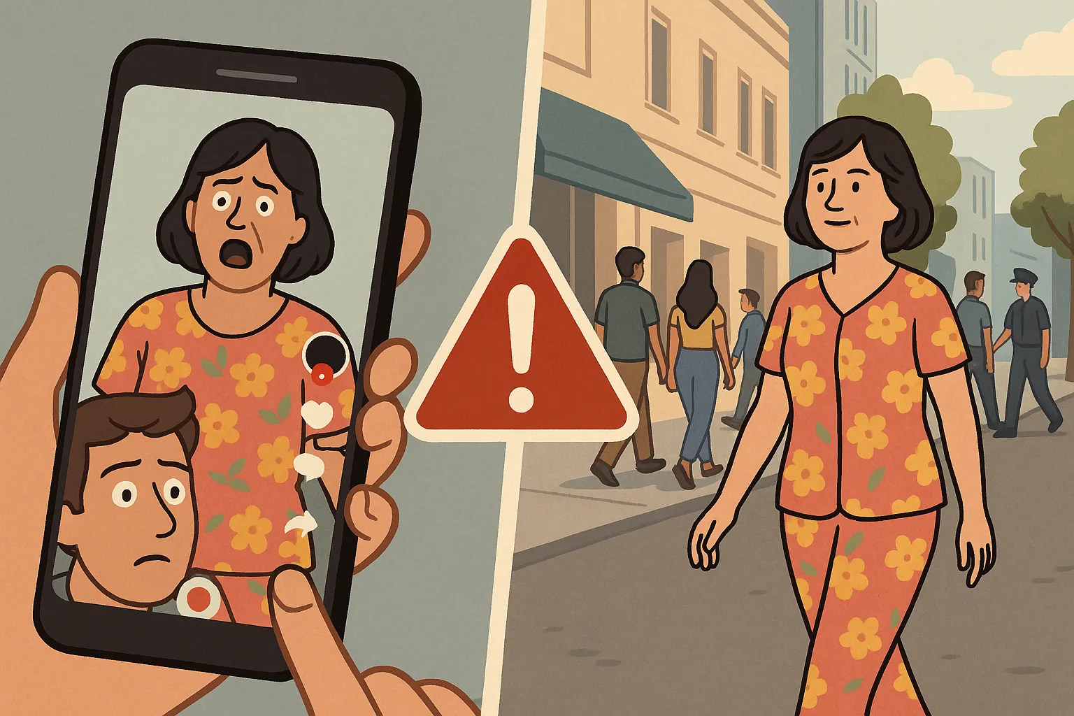 Cấm mặc đồ bộ ra đường từ ngày 1/8/2025 có thật không?