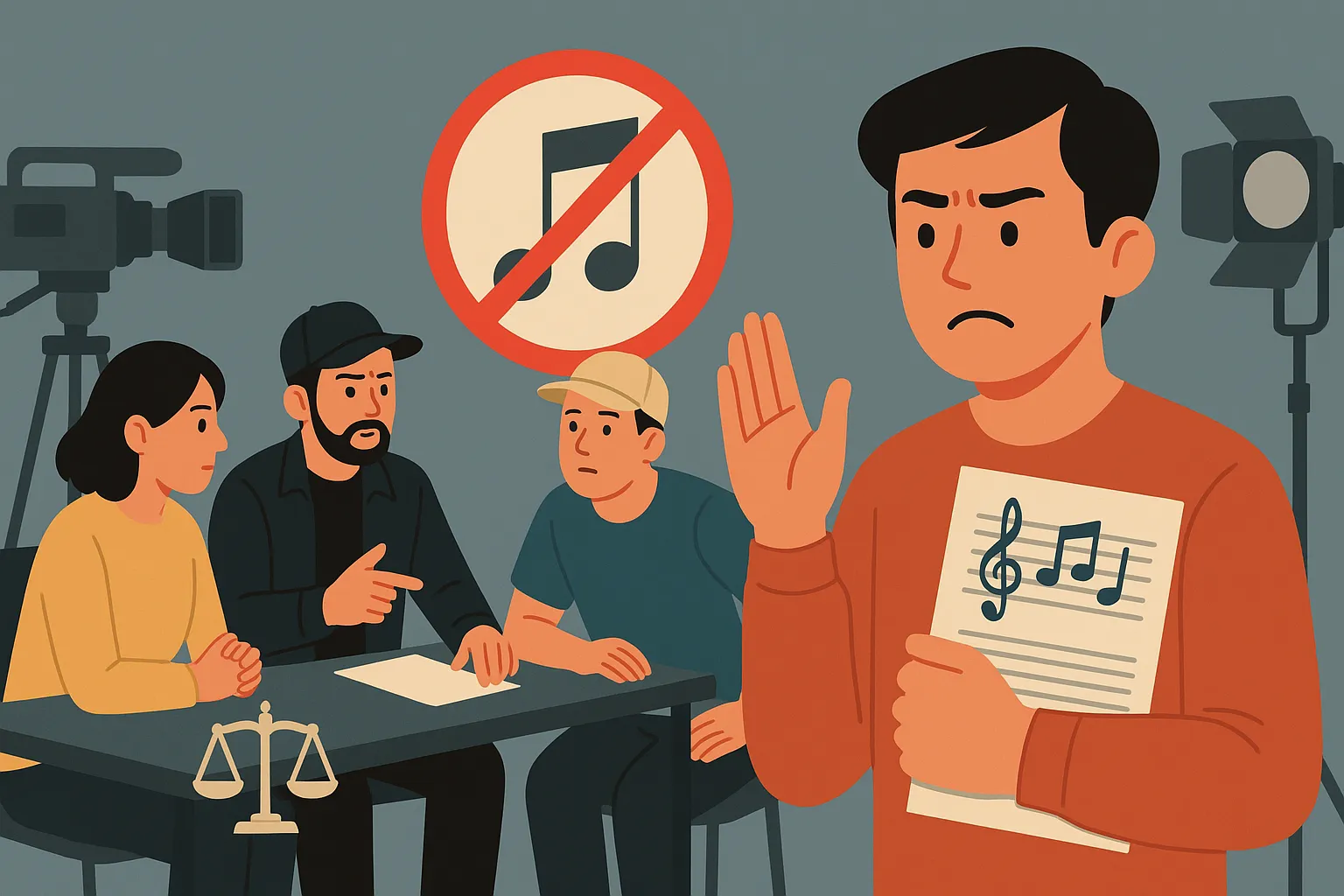 Tác giả, chủ sở hữu tác phẩm âm nhạc trong phim có quyền cấm hành vi gì?