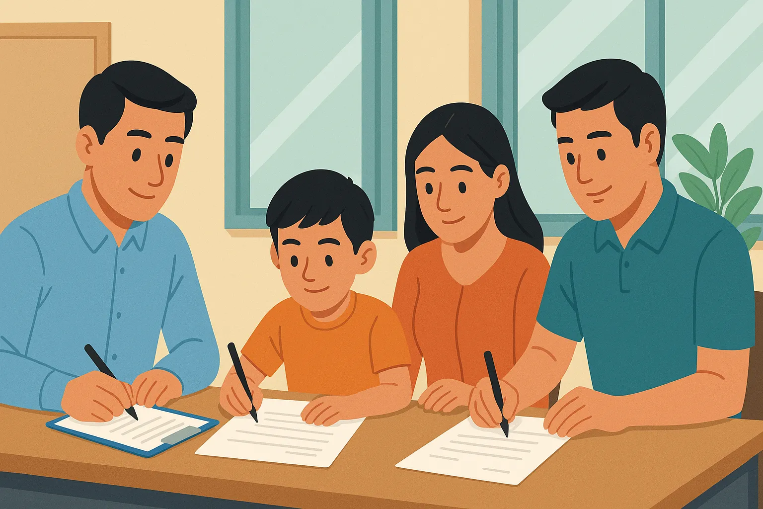 Chồng giấu vợ thay đổi họ tên của con có được không?