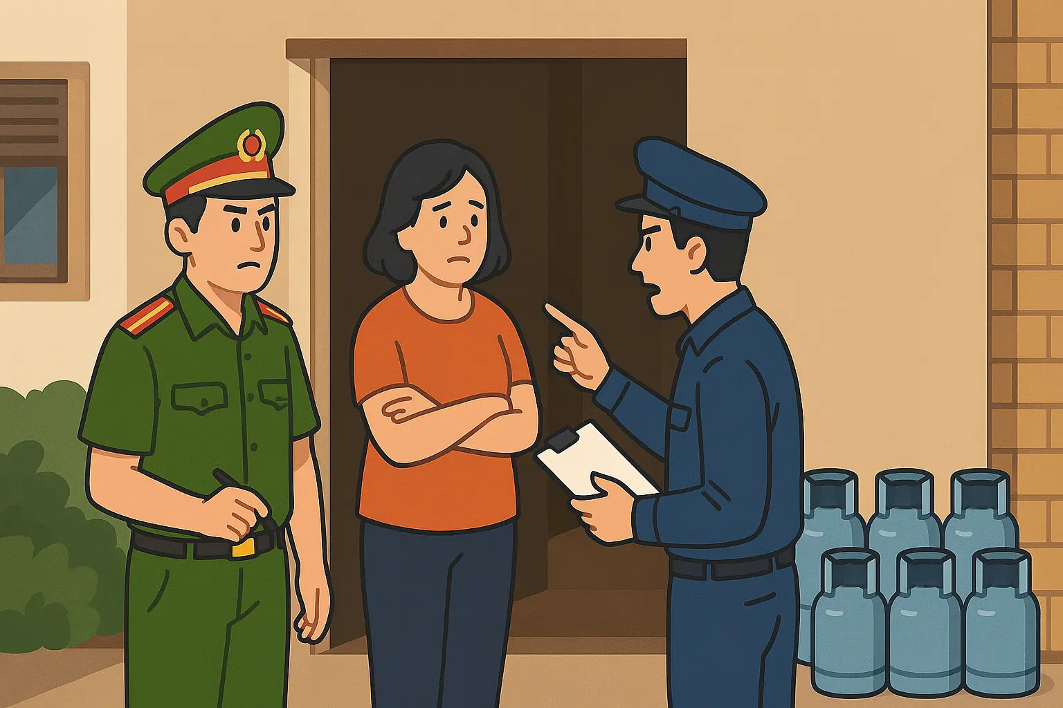 Hàng hóa nguy hiểm về cháy nổ là gì?