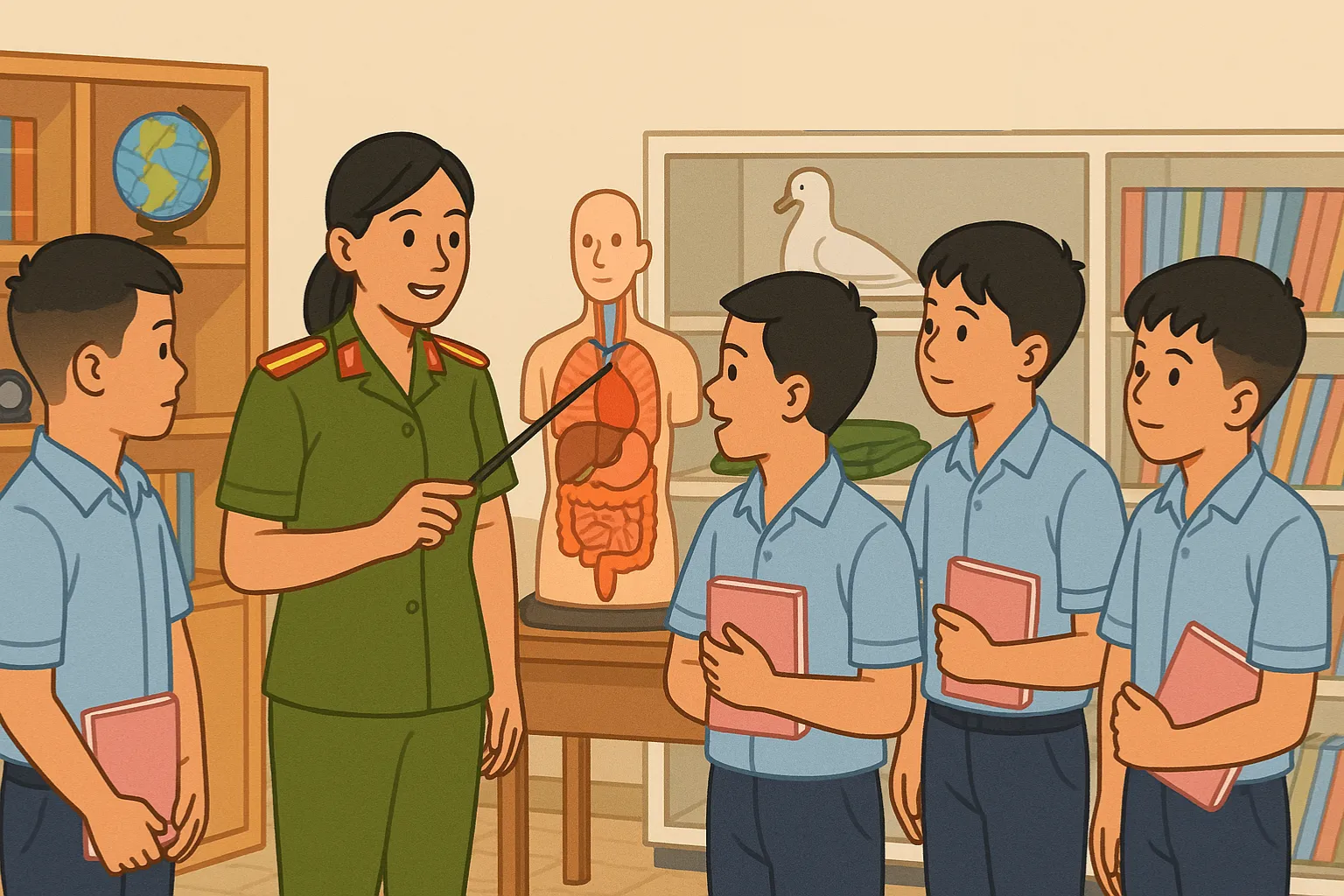 Học sinh trường giáo dưỡng được chăm sóc sức khỏe ra sao?