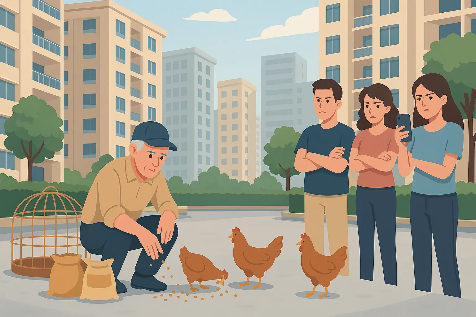 Chăn thả gia súc, gia cầm trong khuôn viên chung cư có bị phạt không?