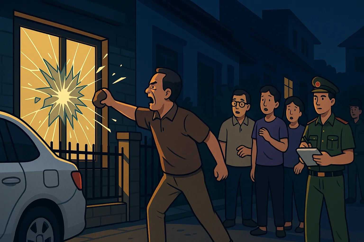 Ném đá vào nhà người khác sẽ bị xử phạt hành chính ra sao?