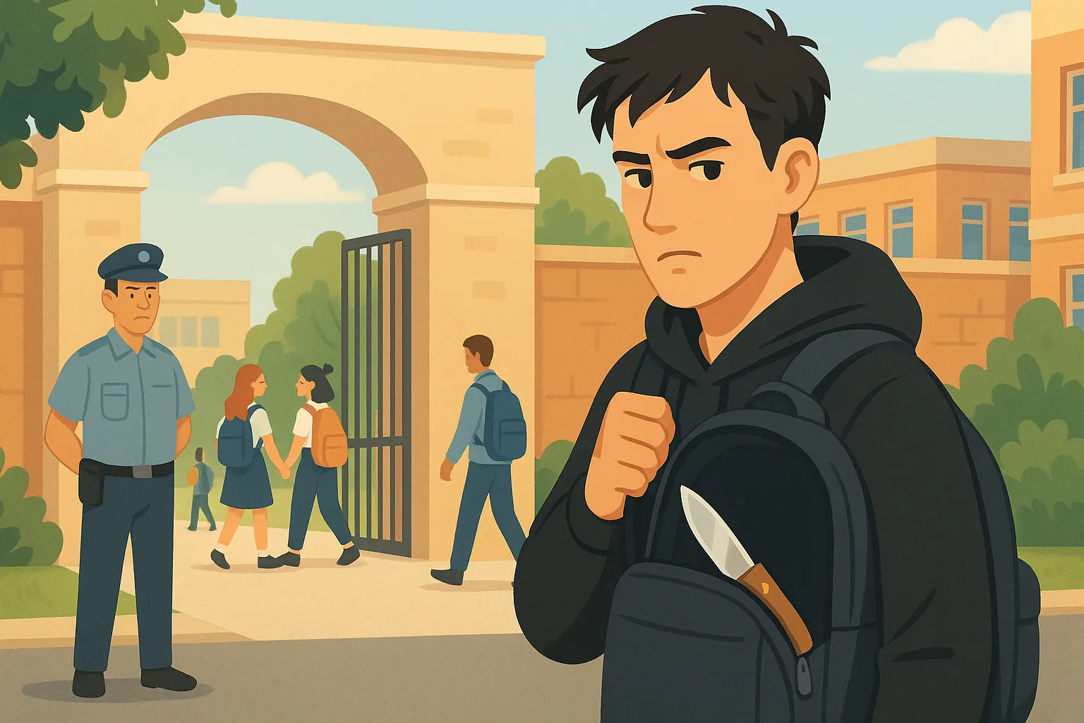 Tình huống giả định - Hình phạt đối với hành vi chuẩn bị gây thương tích bằng vũ khí nguy hiểm là gì?