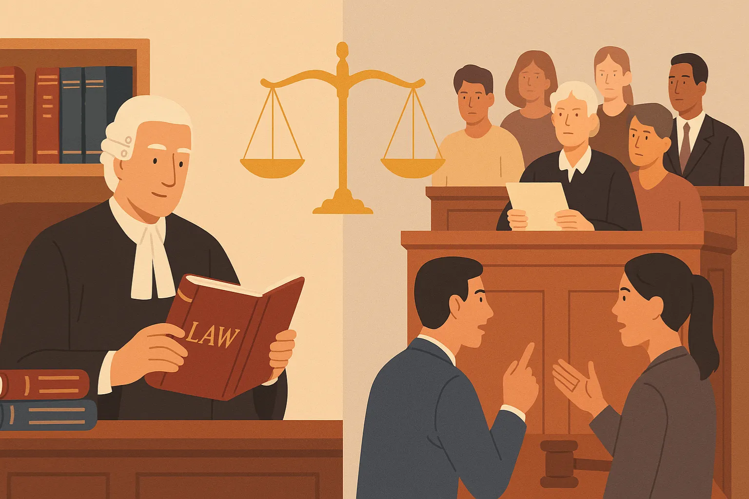 Sự khác biệt giữa hệ thống pháp luật Civil Law và Common Law