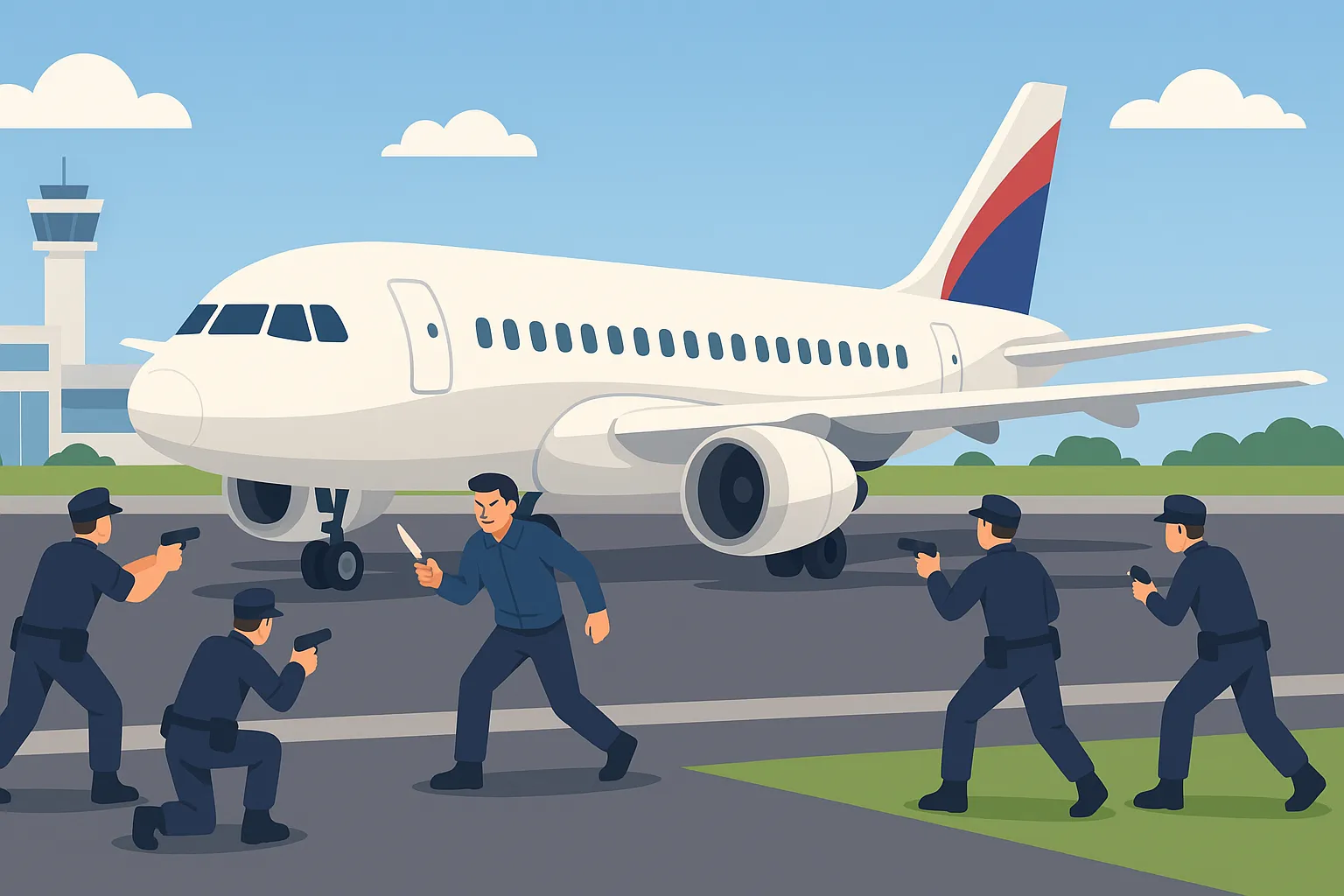 Cướp máy bay không mang quốc tịch Việt Nam có áp dụng luật Việt Nam để xử lý không?