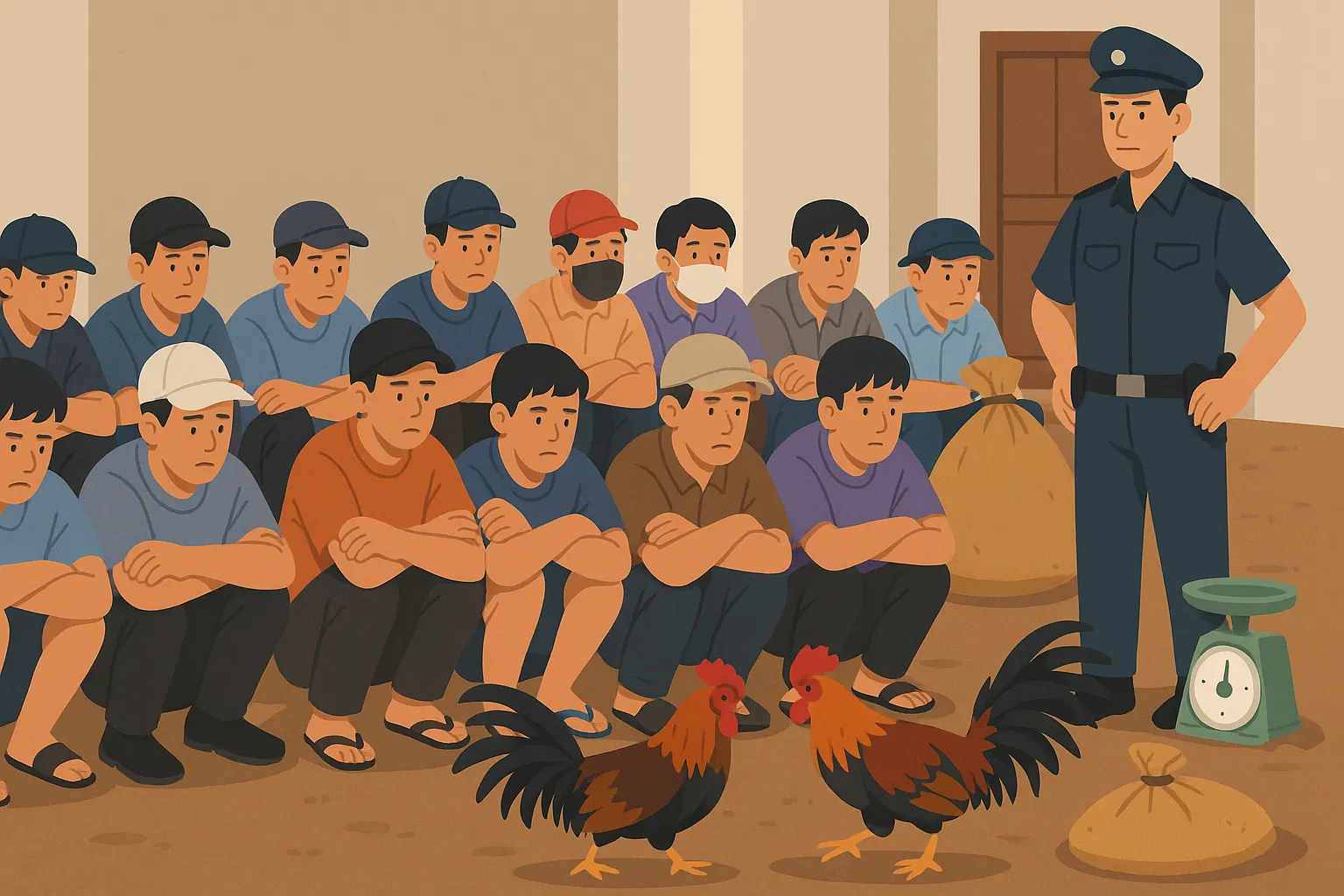 Chưa đến mức truy tố thì đá gà bị phạt hành chính bao nhiêu?