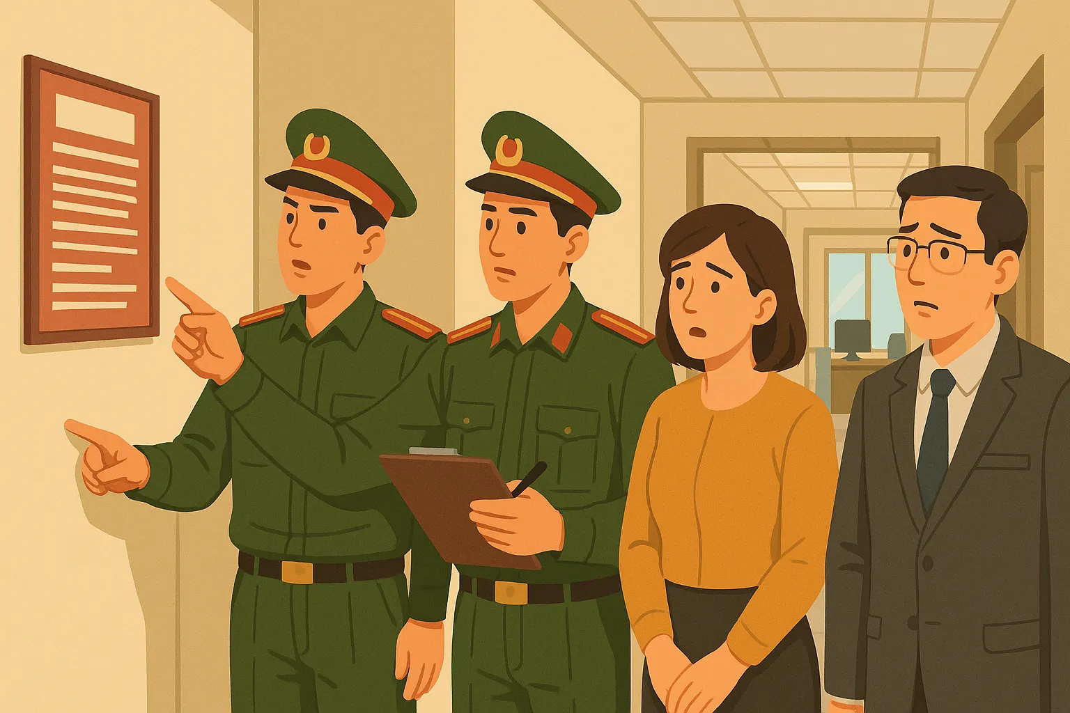 Nội quy phòng cháy chữa cháy phải được treo ở vị trí nào?