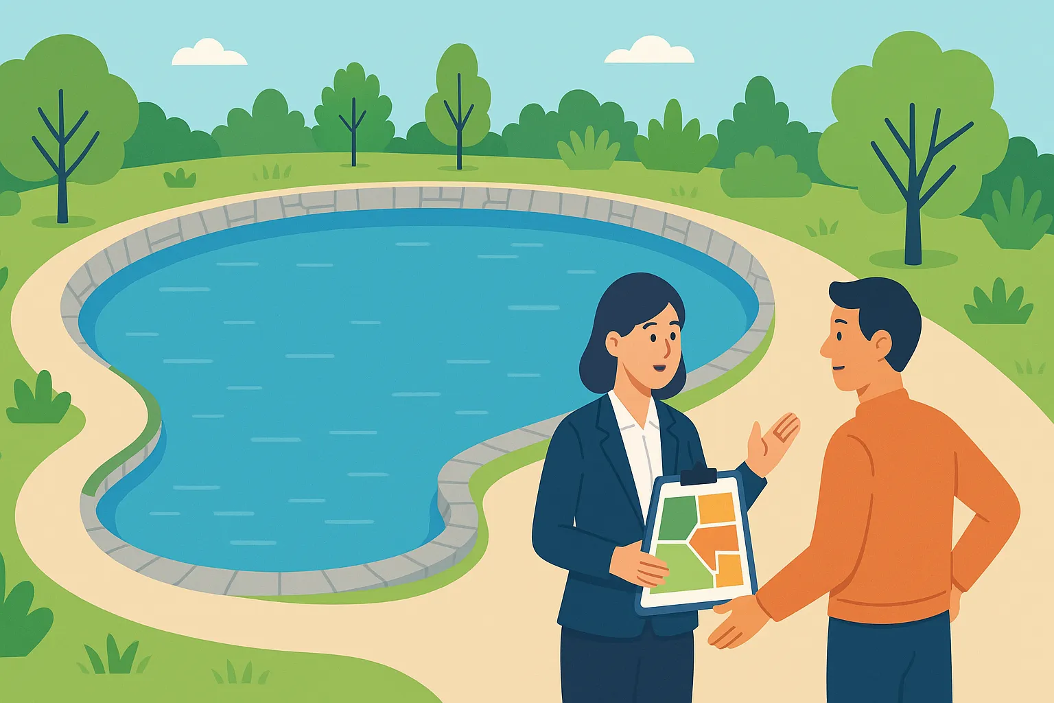 Đất có mặt nước chuyên dùng là gì?