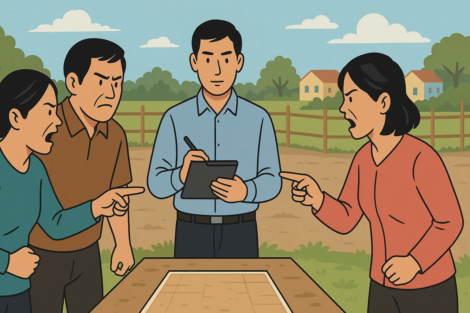 Đất đang có tranh chấp là gì?