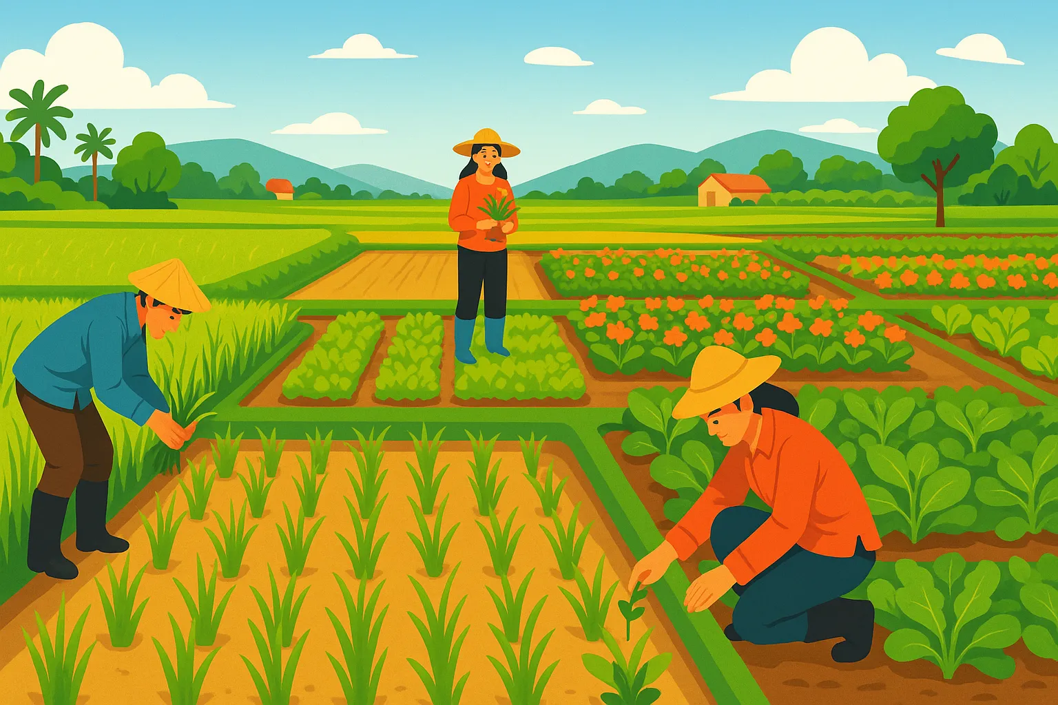 Đất trồng cây hằng năm gồm những loại đất nào?