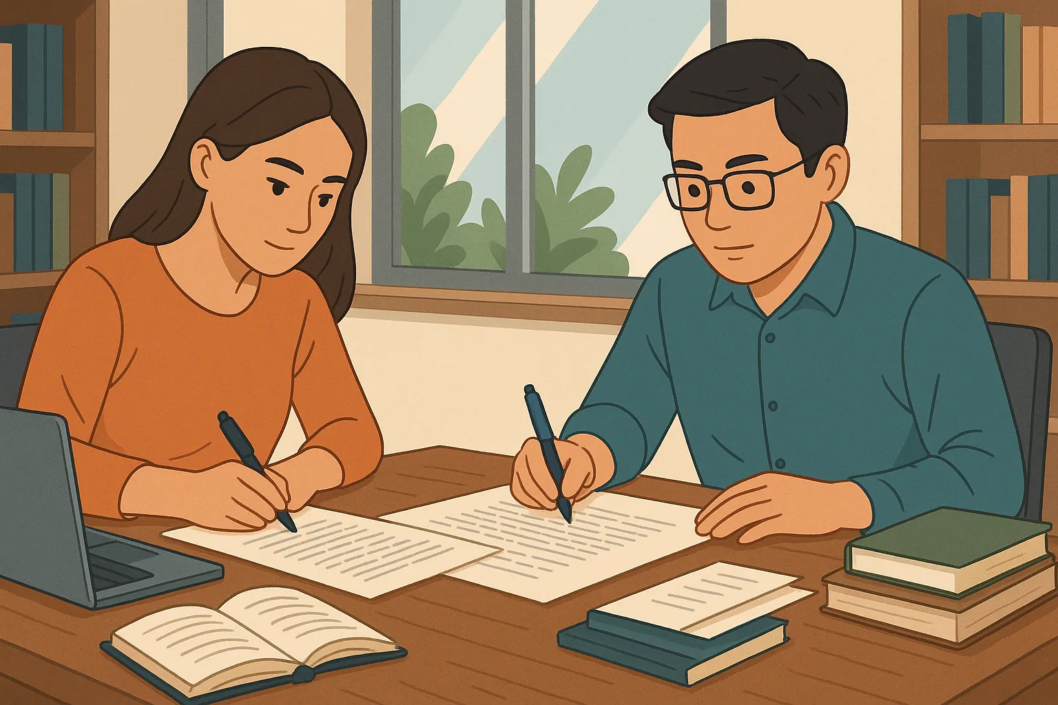 Trường hợp nào được xem là đồng tác giả?