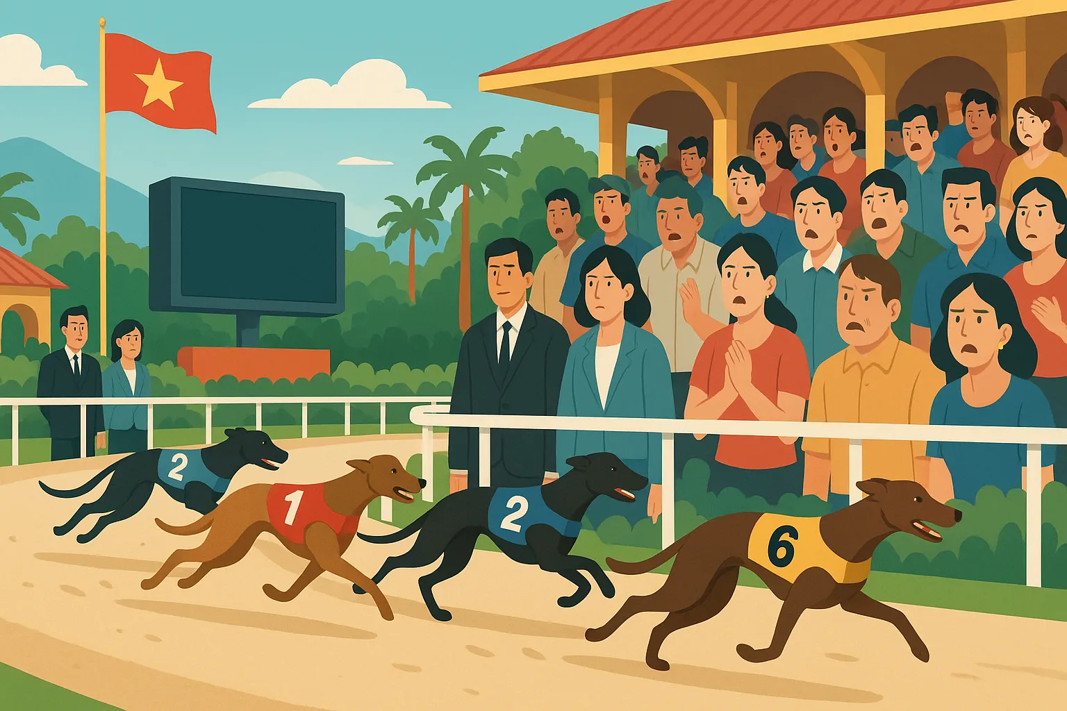 Sự kiện đua chó đặt tên theo tên người - 19/3/2022